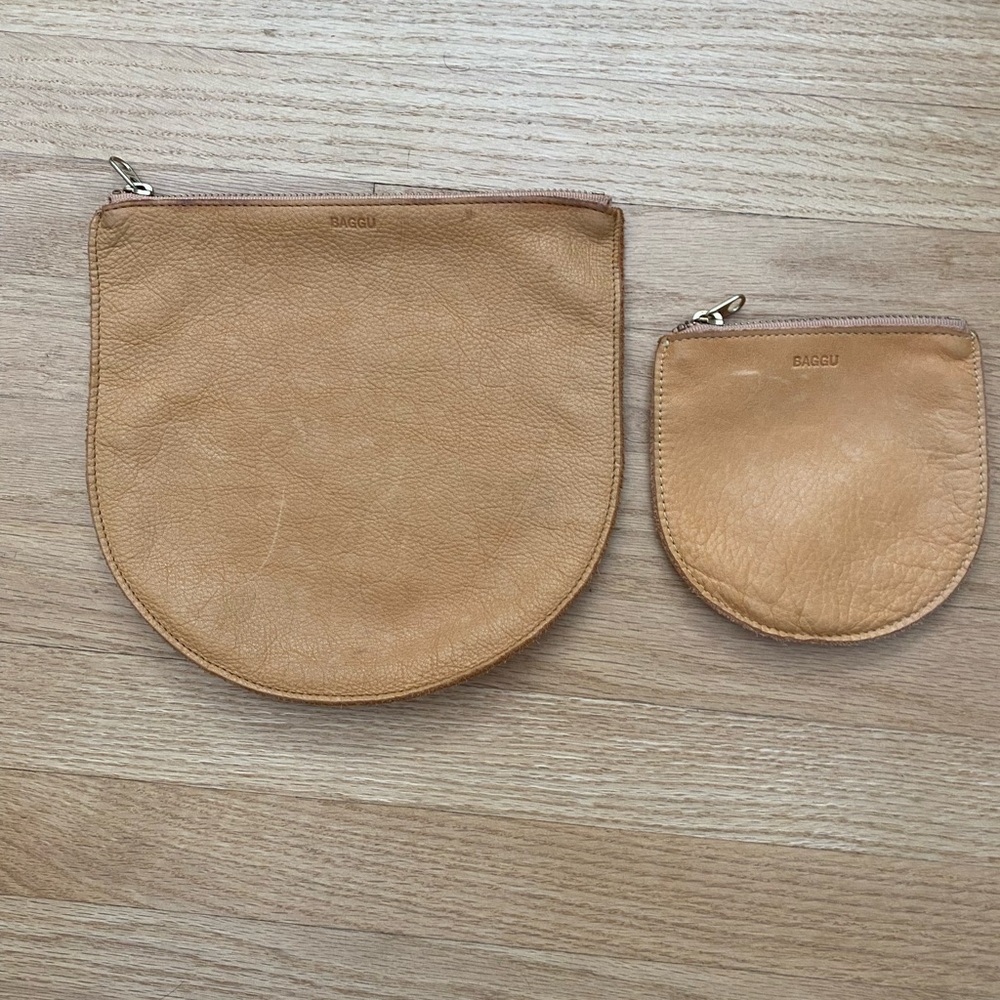 Baggu leather bags